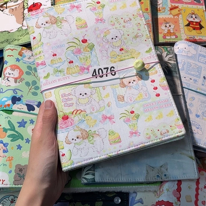 织绣a5活页不送纸4076