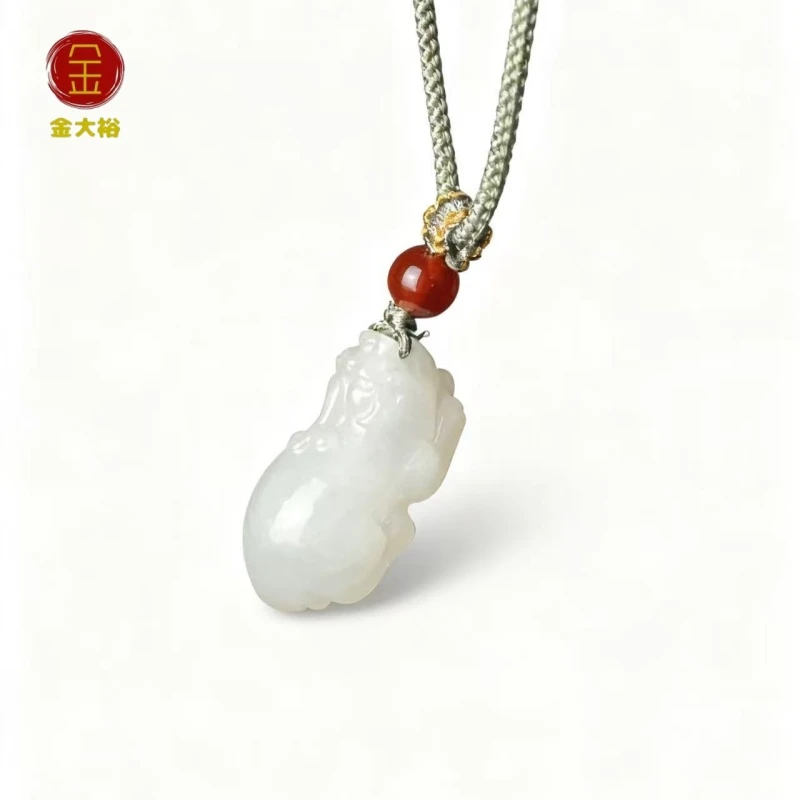 和田玉晴水貔貅素雅简约男女通用玉石