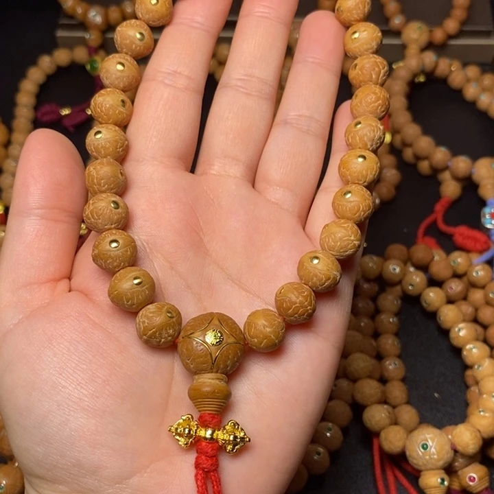 凤眼菩提手串不****手持12+麒麟三通