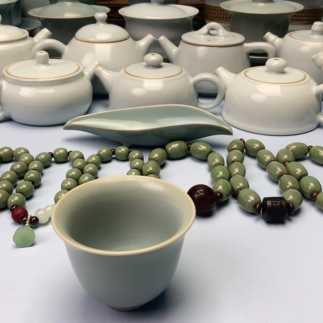 杯仿古铃铛杯原矿原釉原产地