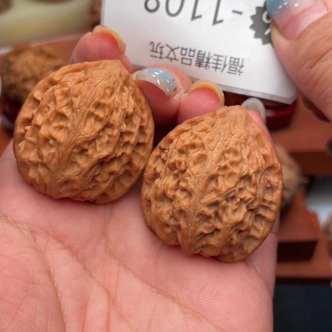 把件文玩核桃34精配金牛