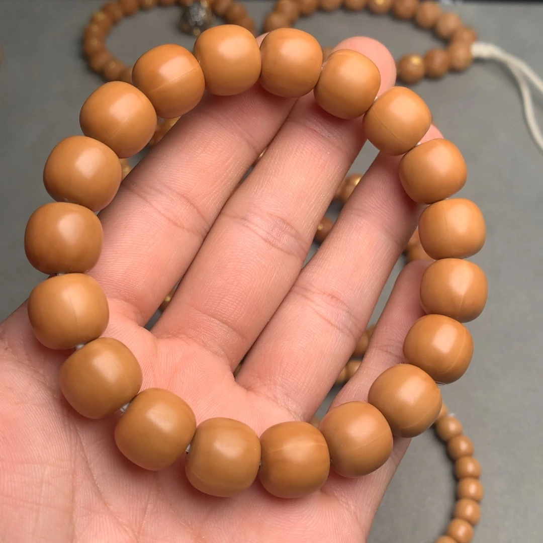 天***问猴头核桃手串龙炎老型12+