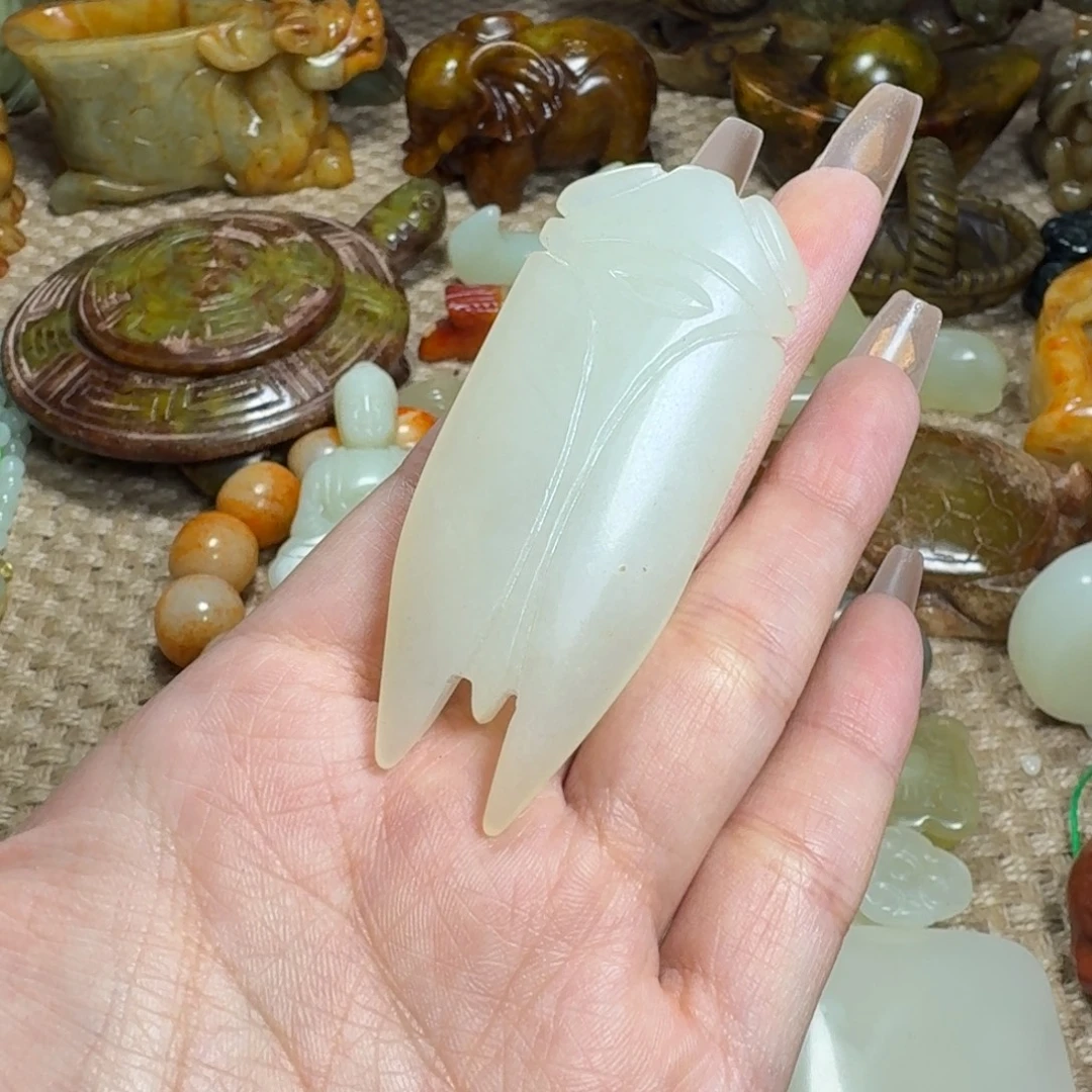 吊坠白玉菩提挂件