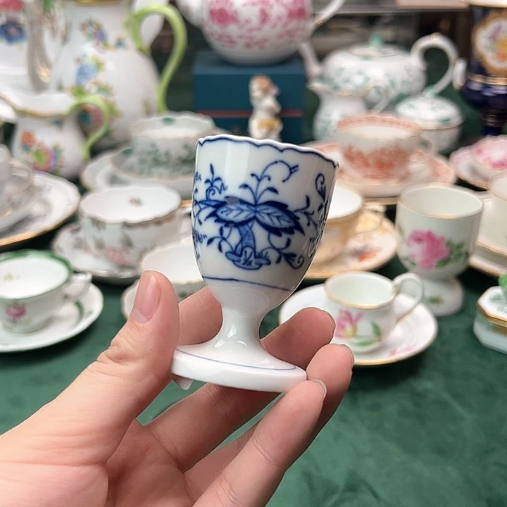 梅森蓝洋葱一等鸡蛋杯