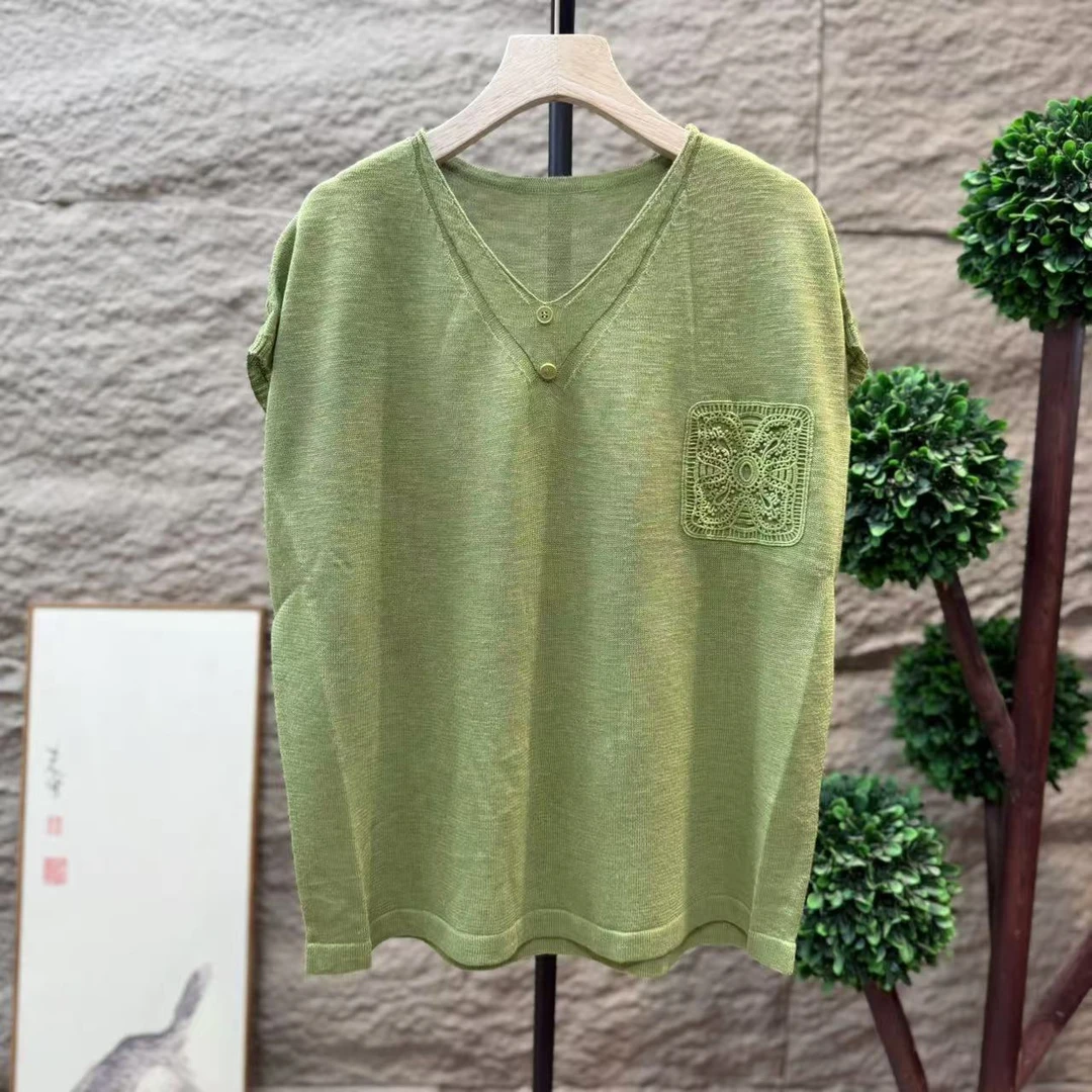 13311新款夏季休闲减龄宽松显瘦百搭T恤