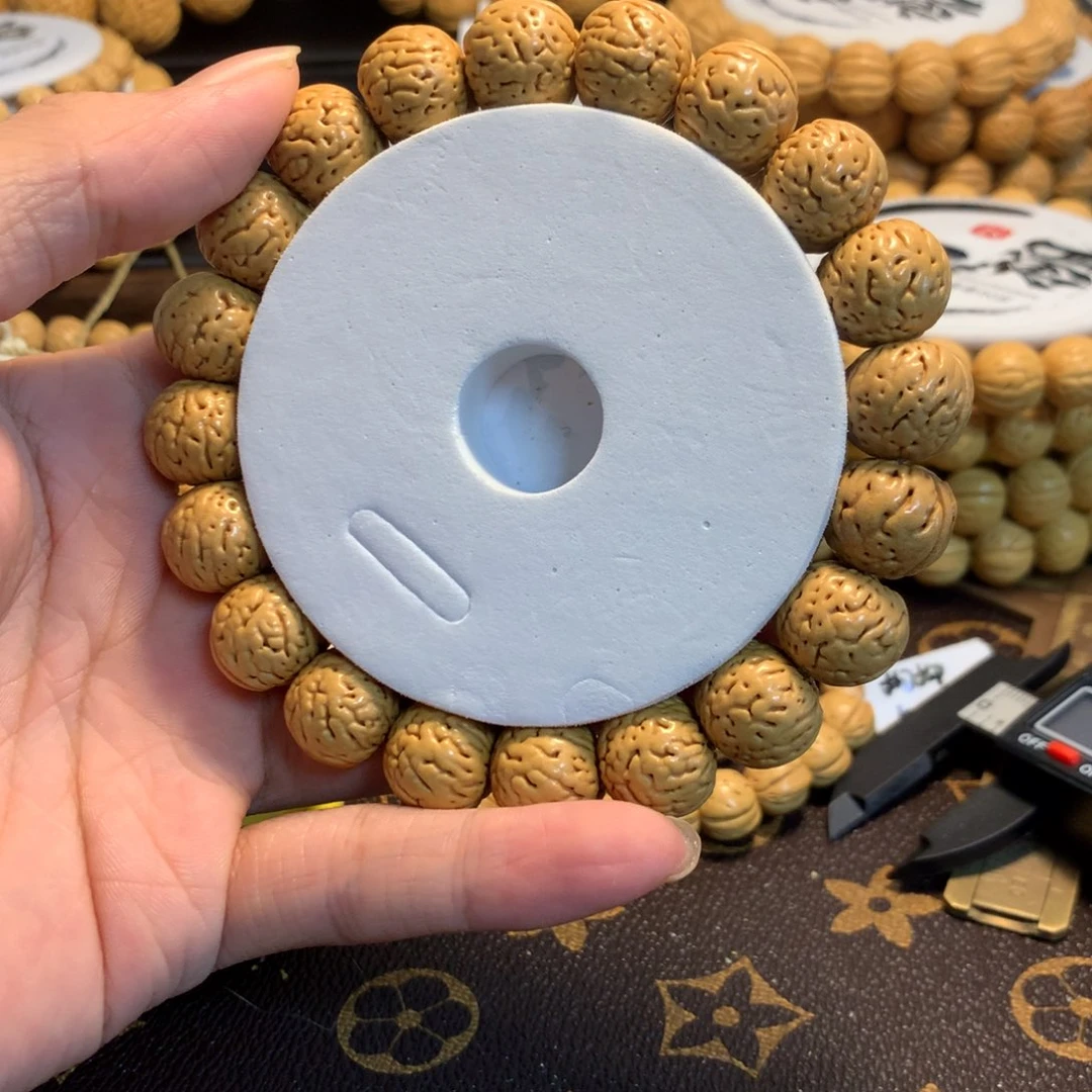 L****手串/手链核桃精品桃核金丹手串