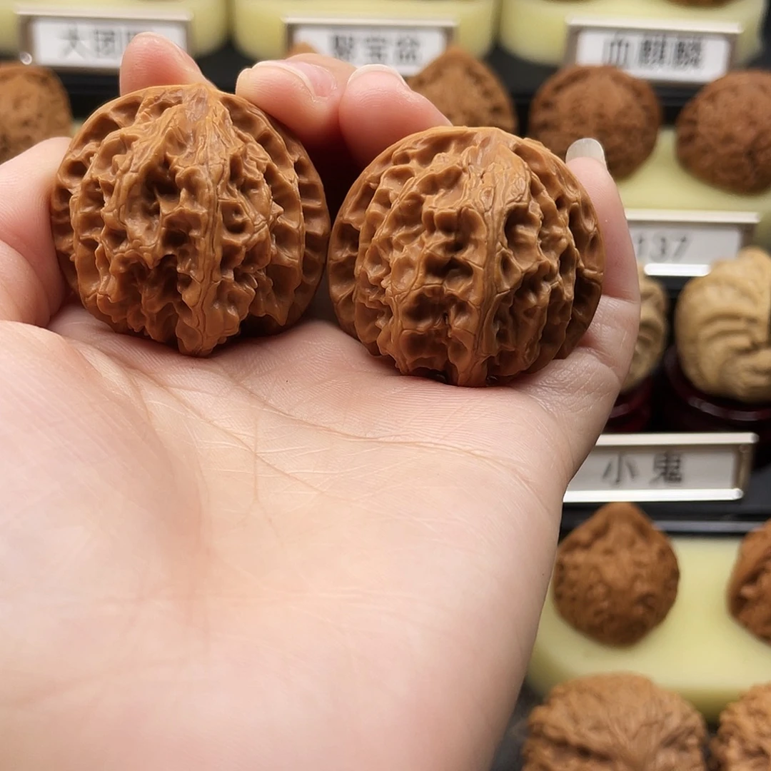 文玩核桃把件唔*苹果园357