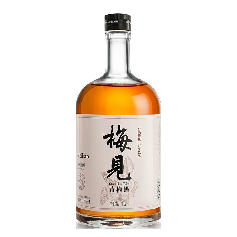 12度梅见青梅酒4L*1瓶