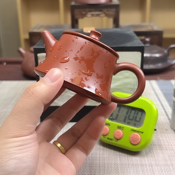 L***紫砂茶壶微瑕处理
