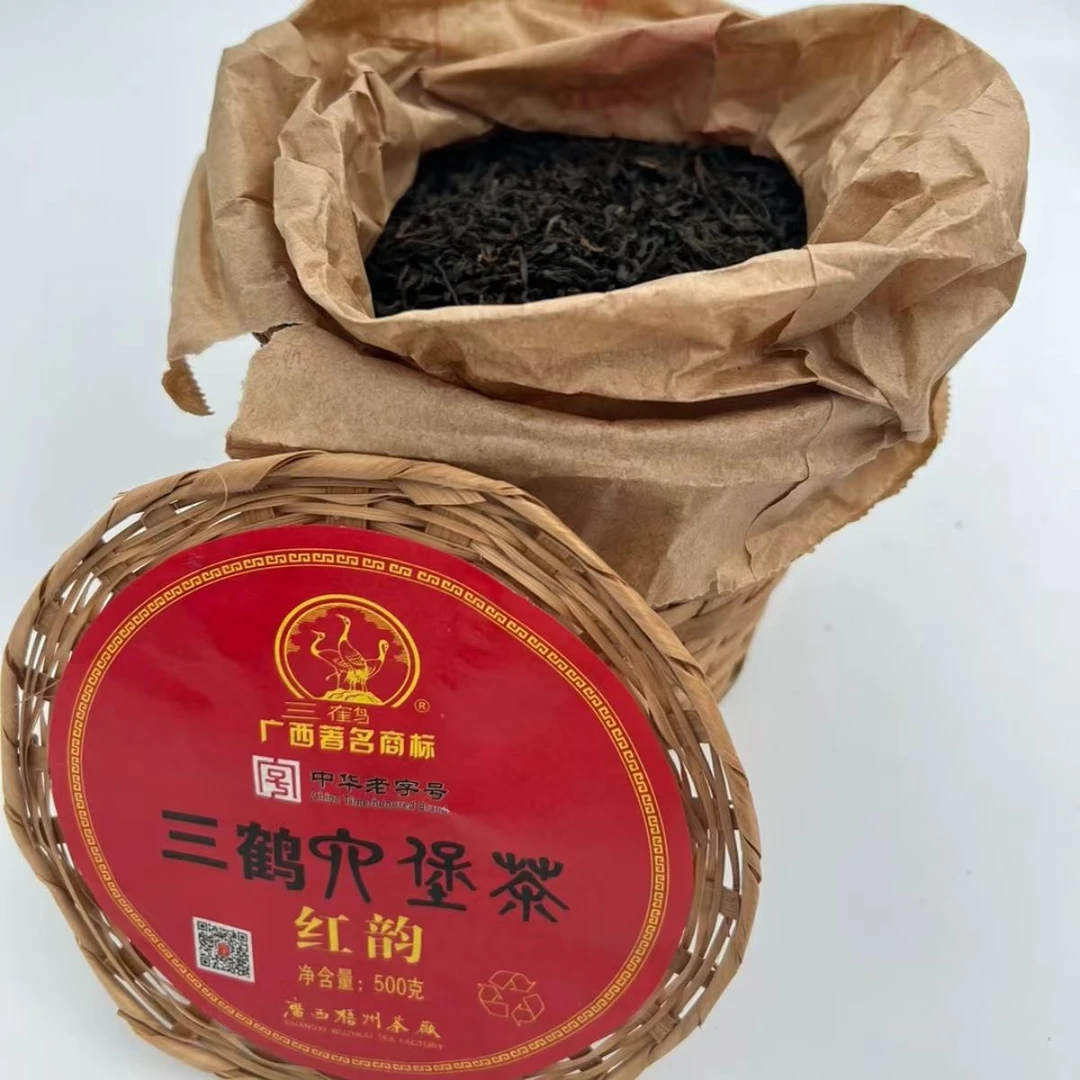 2018广西三鹤六堡茶红韵
