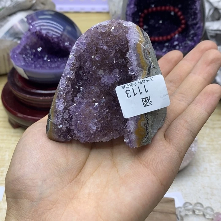 未镶嵌紫晶大型摆件（非配饰）