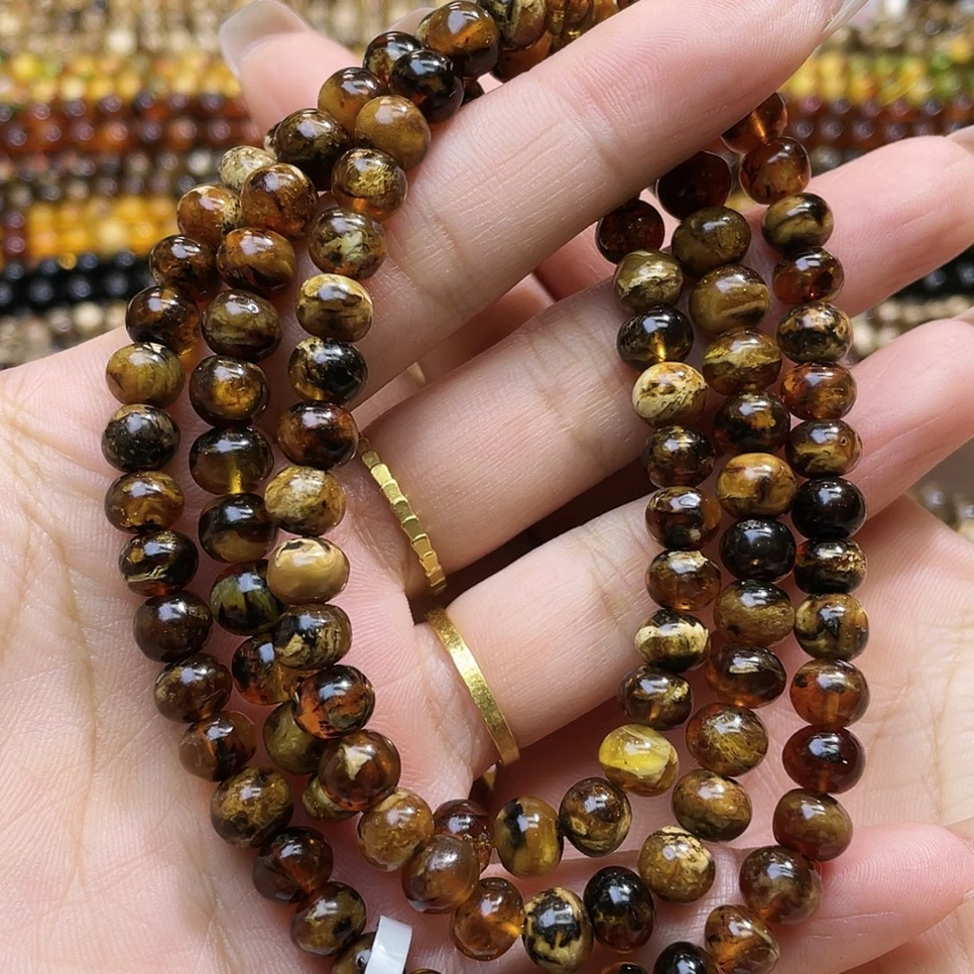 琥珀未镶嵌裸石7+