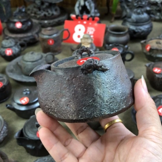 全场八折全手捏柴烧茶器