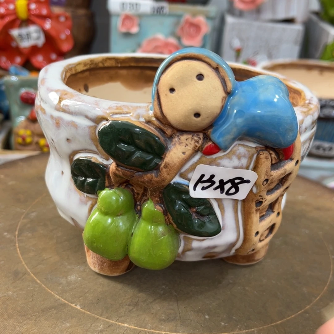 粗陶多肉花盆花盆