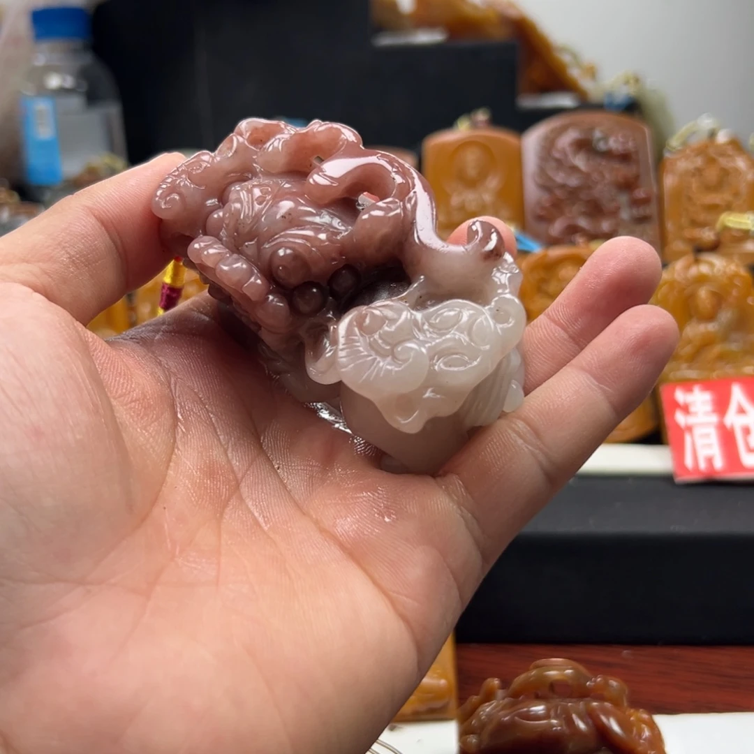 石英质玉（黄龙玉）未镶嵌hly