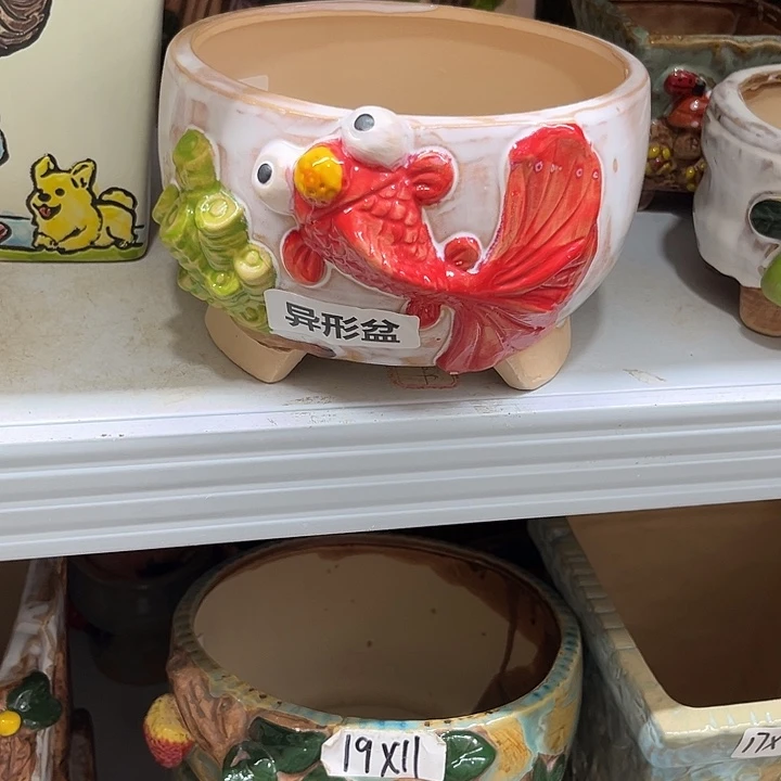 花盆紫砂粗陶材质多肉花盆