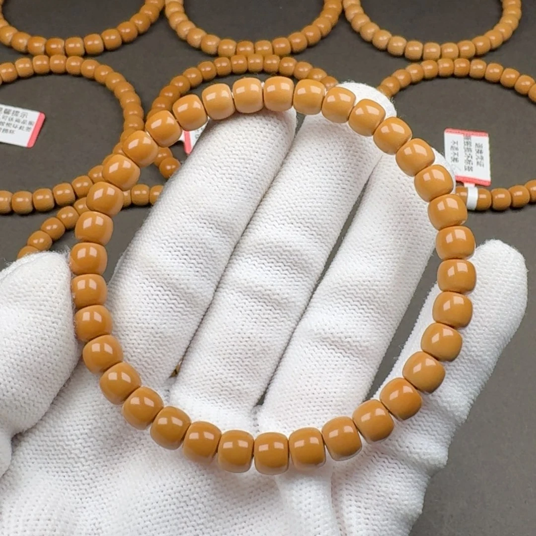 橄榄核吊坠精品 清水核尖单圈6.6mm