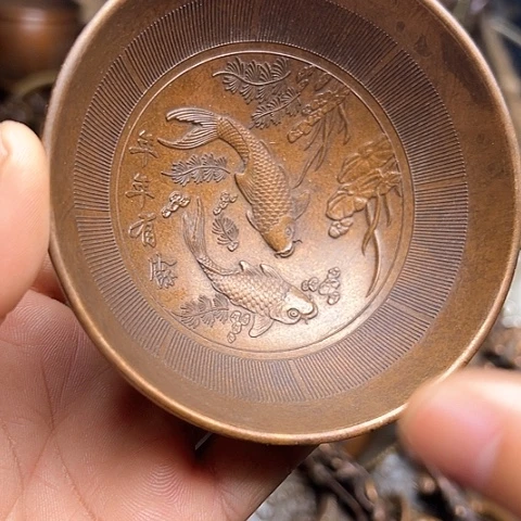 铜制文玩把玩物件