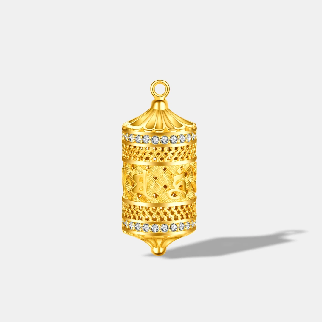 古法转筒吊坠，不赠链 10317（多样性发一）