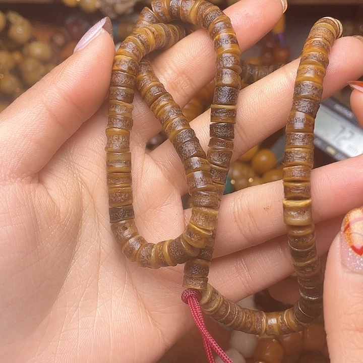 牦牛骨嘎嘎108手持手串