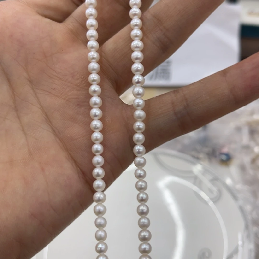 淡水珍珠合金颈饰02787