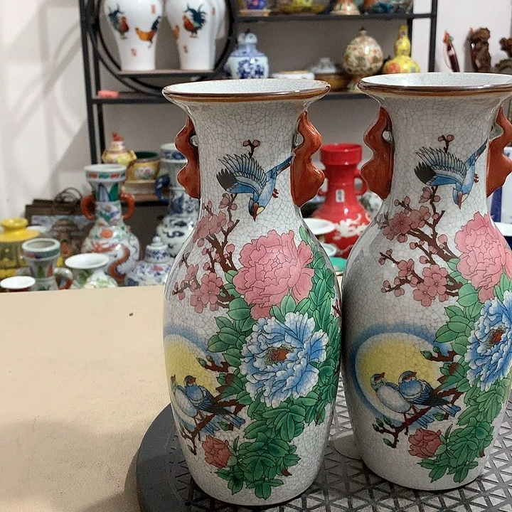 摆件陶博古架陶瓷摆件
