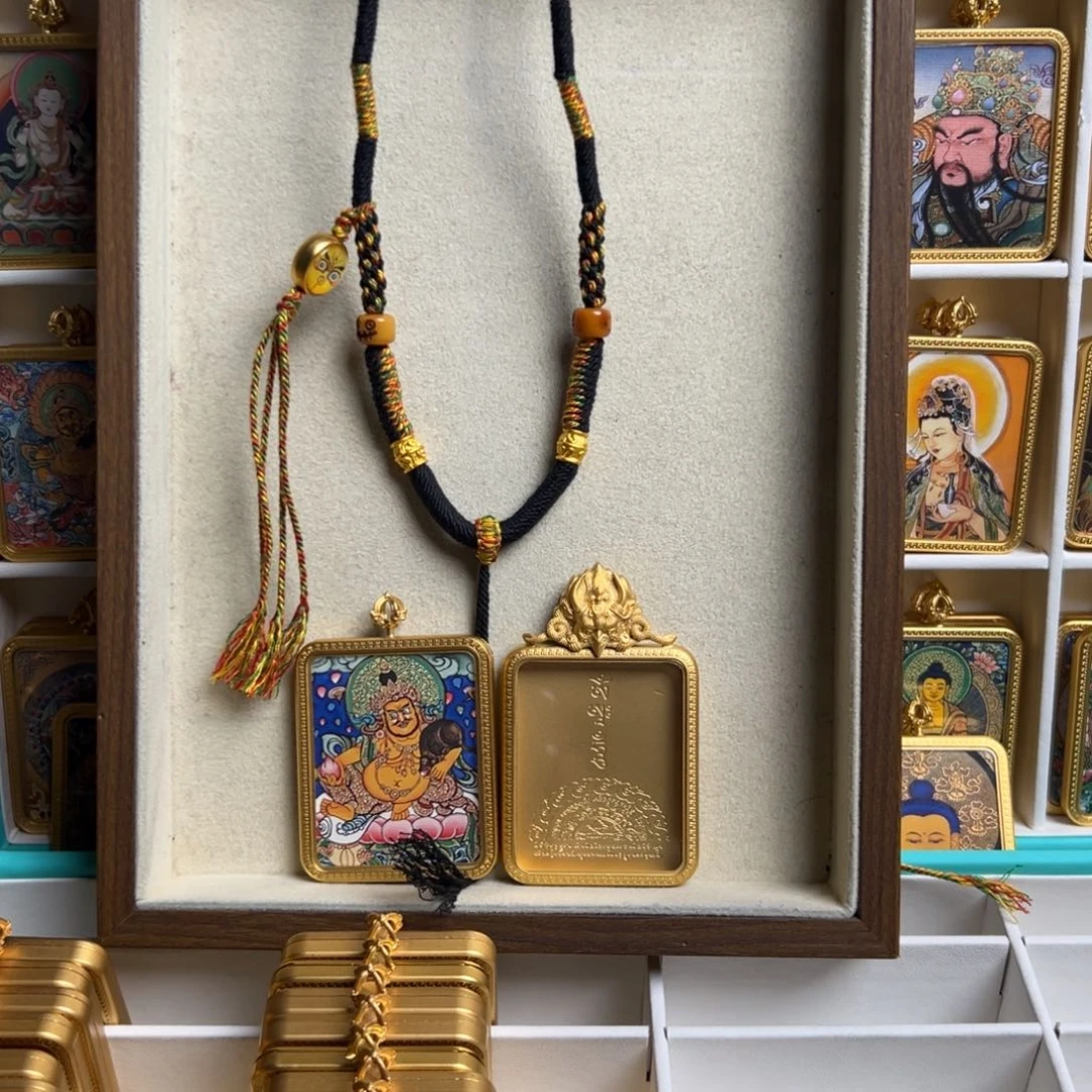 A***亽吊坠单面定制 黄老爷