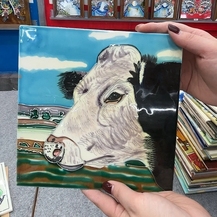 陶瓷板画20/20单瓷片微瑕