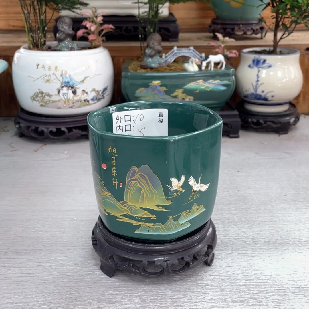 陶瓷花盆紫砂艺术花盆