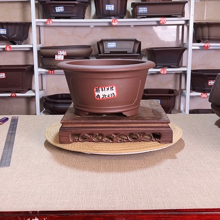 紫砂花盆紫砂花盆