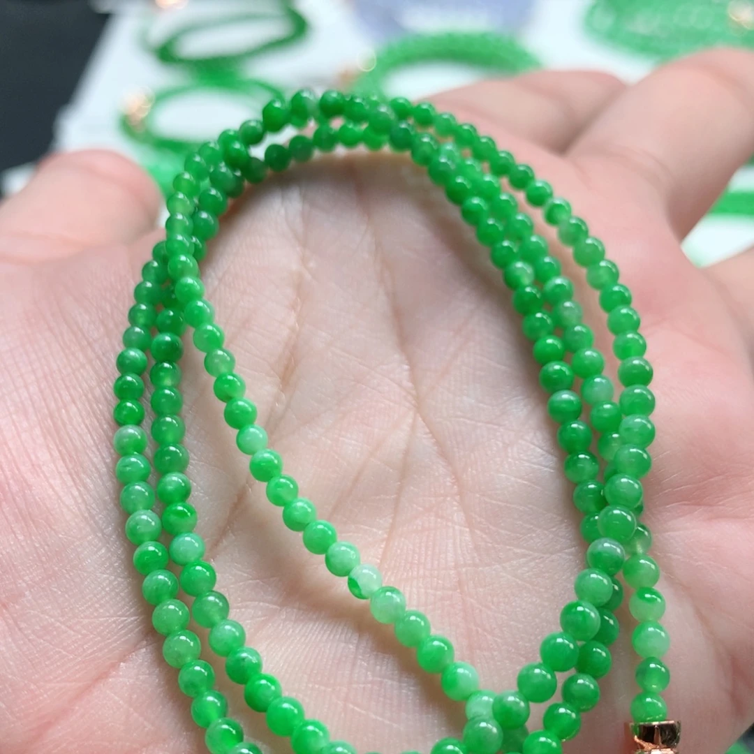 翡翠未镶嵌手链翡翠