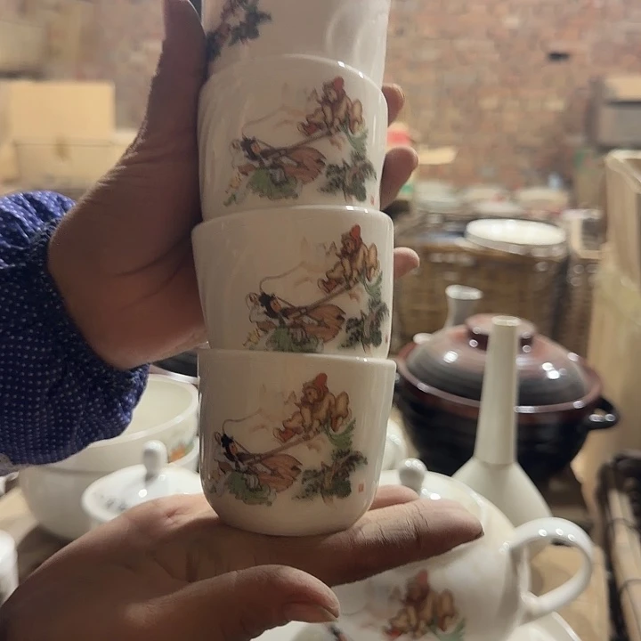 库存微瑕三打白骨精四个