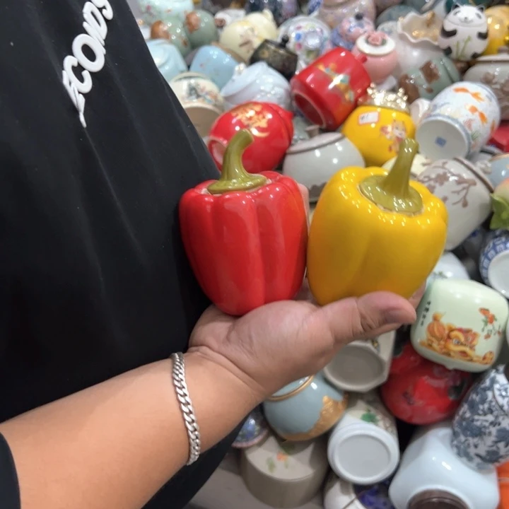 瑕疵福利品陶瓷茶叶罐介意勿拍
