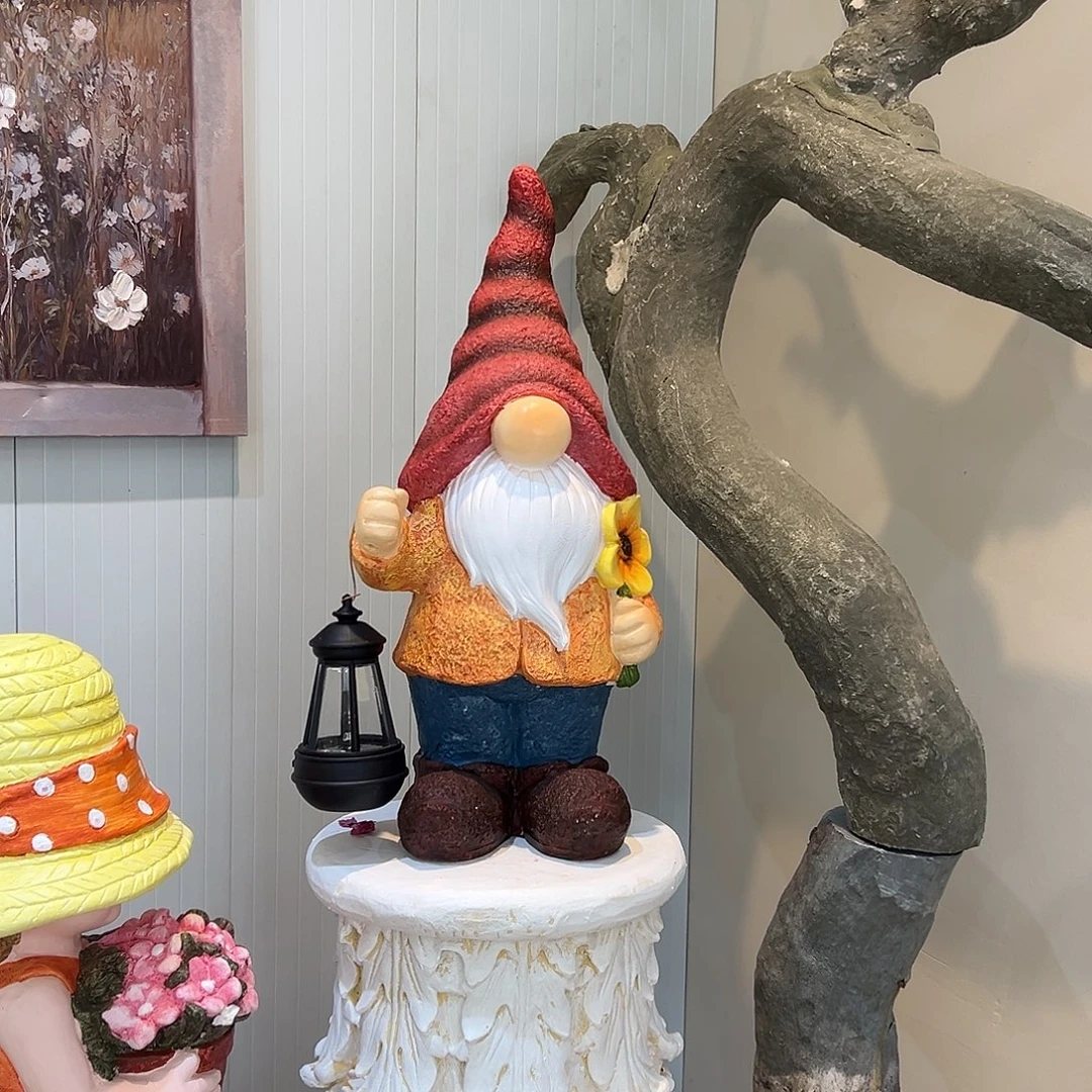 花园摆件红红火火