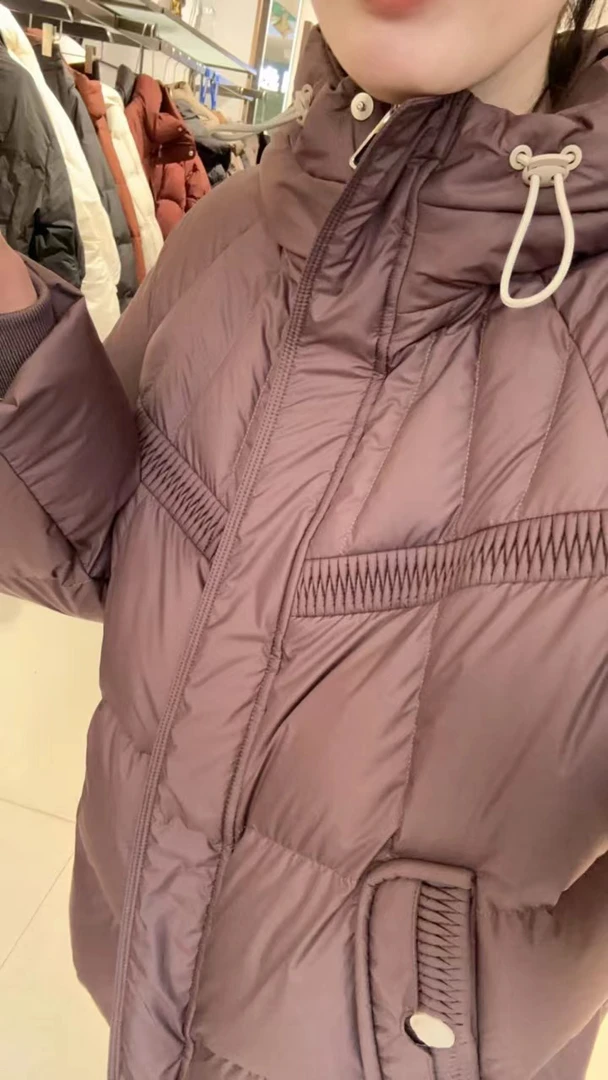 【木质调】时尚短款连帽外套6171