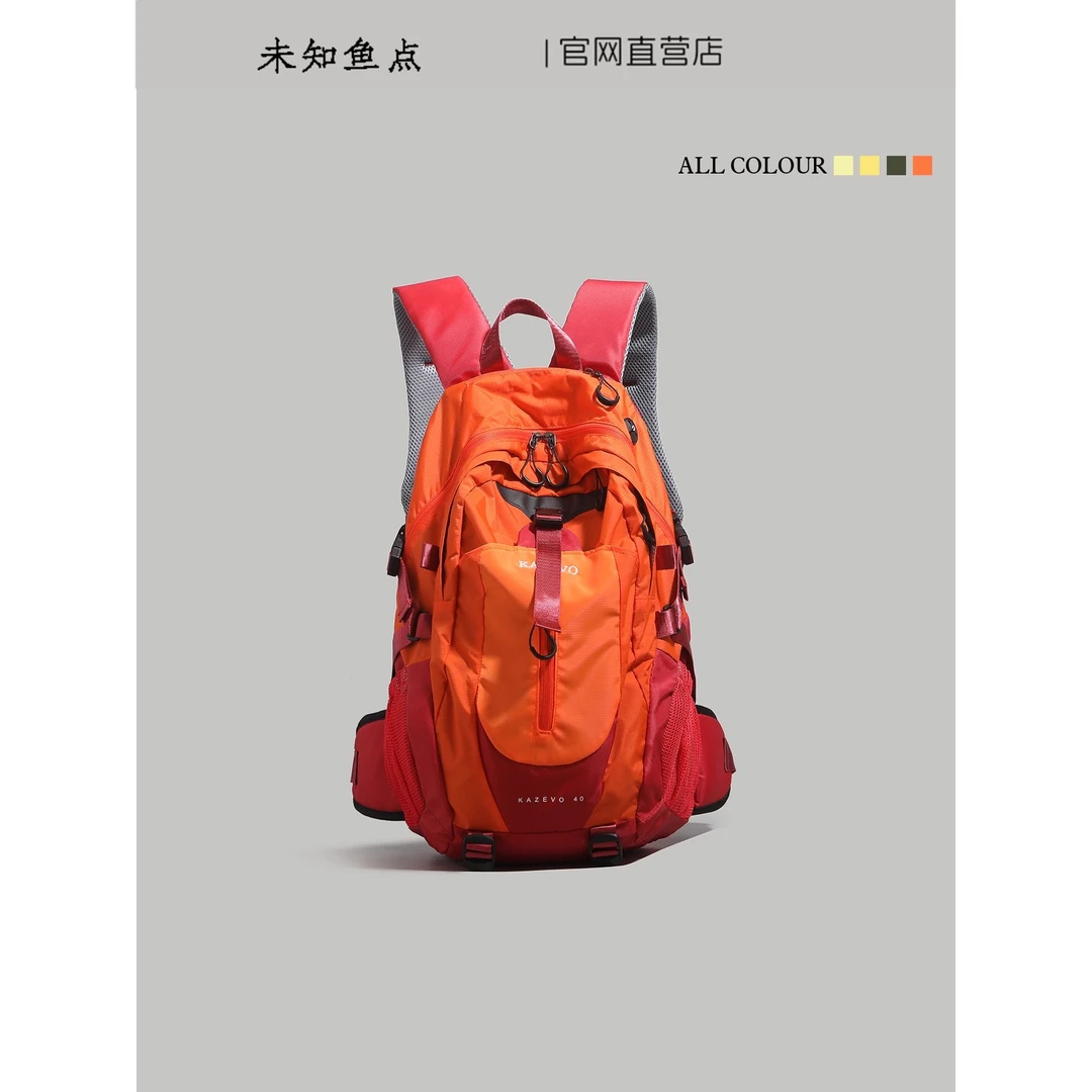 轻便短途旅行双肩背包女2025新款男大容量户外徒步防水爬登山包