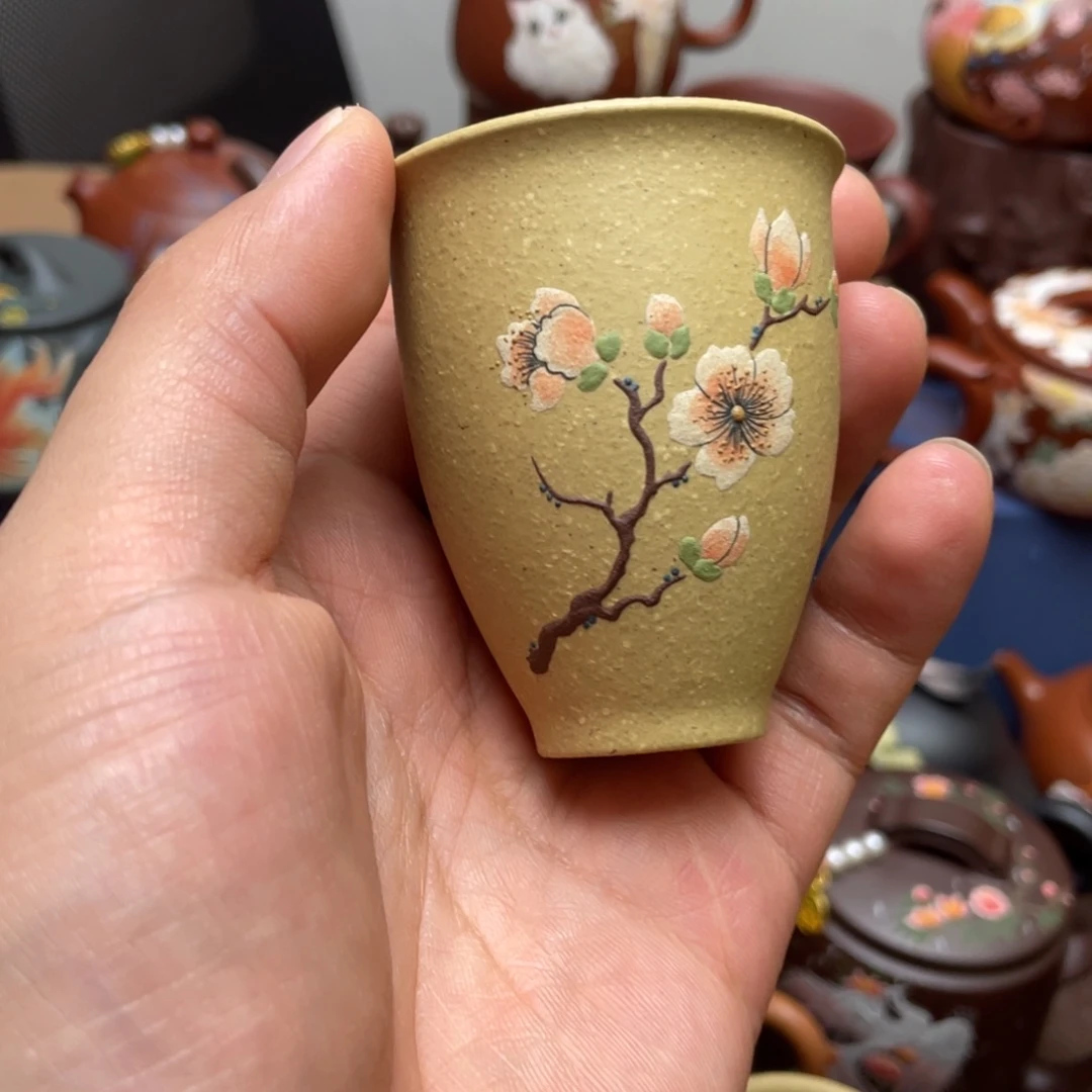 茶杯紫砂紫砂主人杯50cc