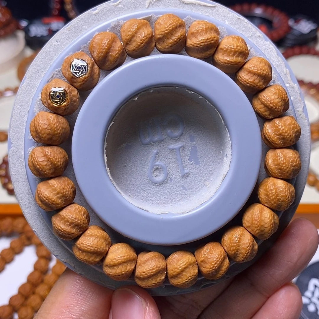 猴头核桃手串双标灵蛇听吟尺寸10+全品89