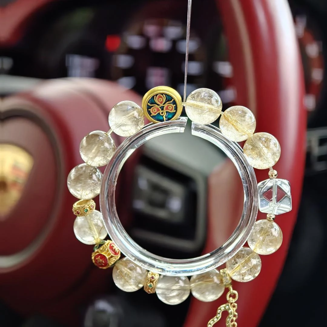 【直播链接，一物一拍】天然水晶原创设计手串