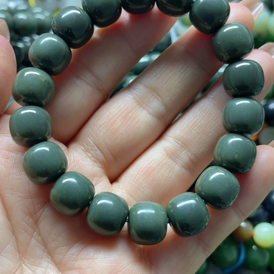 和田玉手链未镶嵌