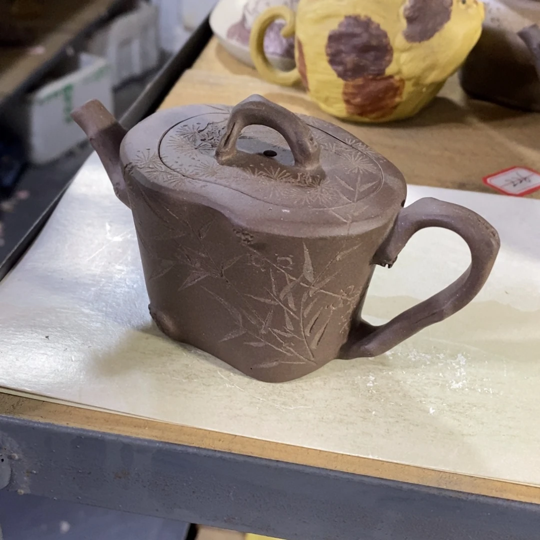 紫砂茶壶原矿手工90