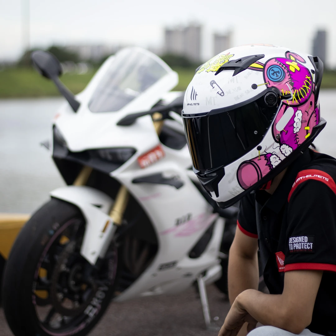 MTHELMETS【双12大促】雷神3pro双镜sharp5星摩托车头盔机车全盔