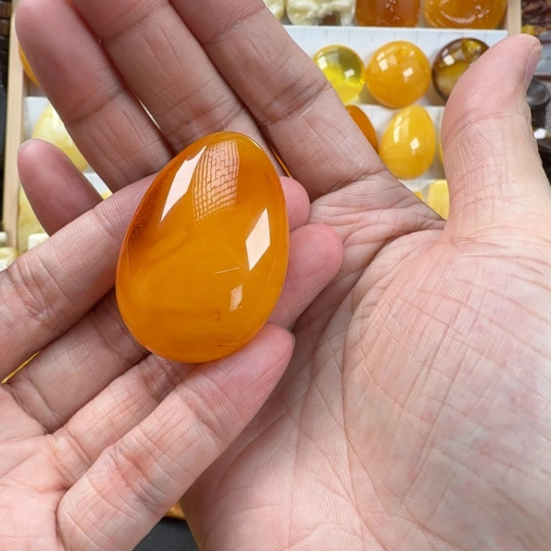蜜蜡颈饰未镶嵌蜜蜡