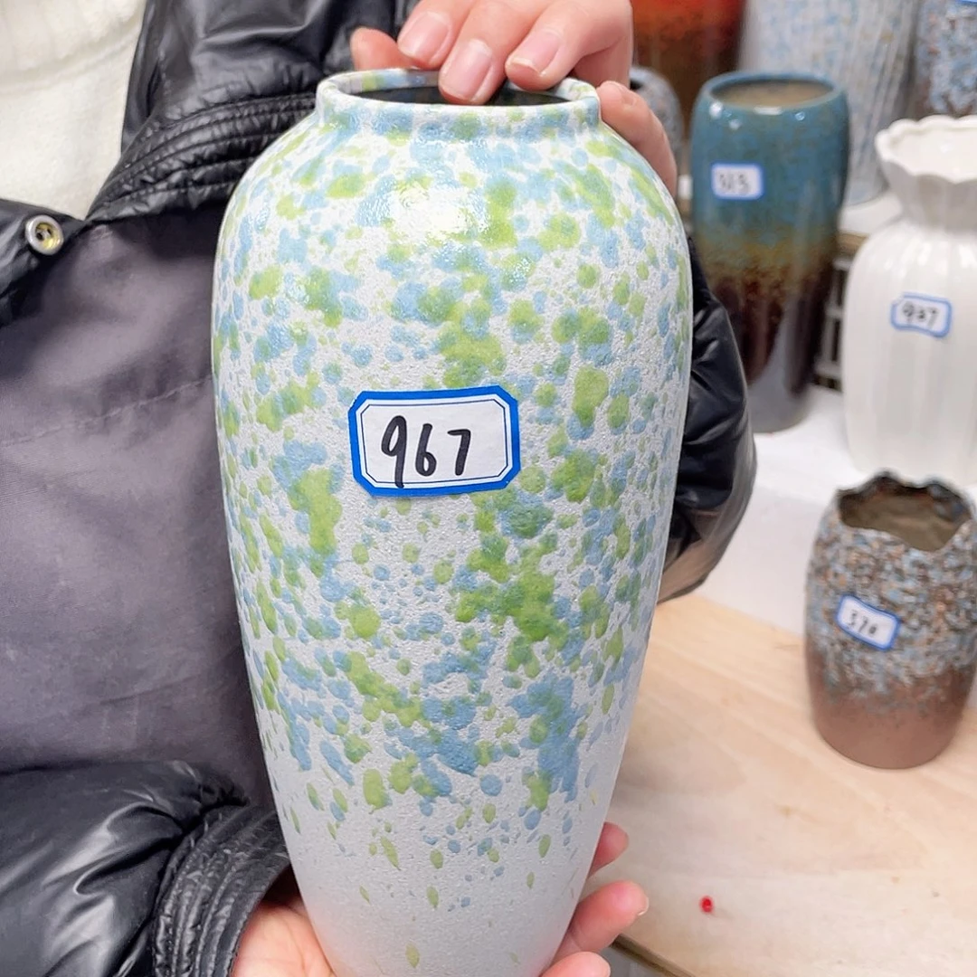 瓶967号复古陶瓷高25厘米一个