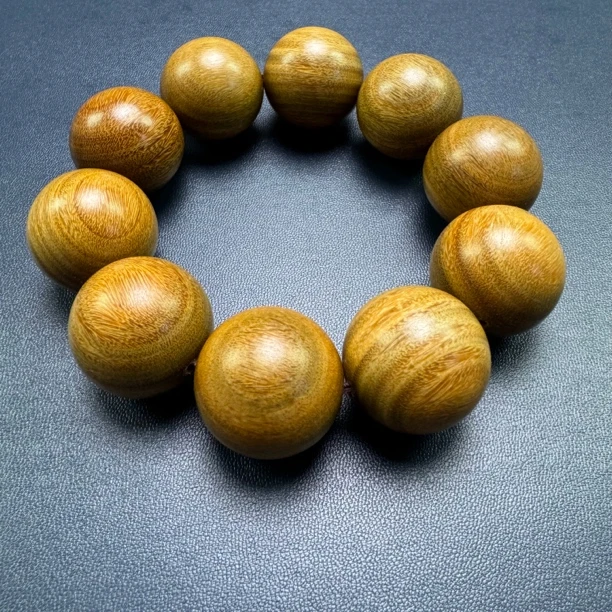 绿檀2.5单圈手串文玩木串