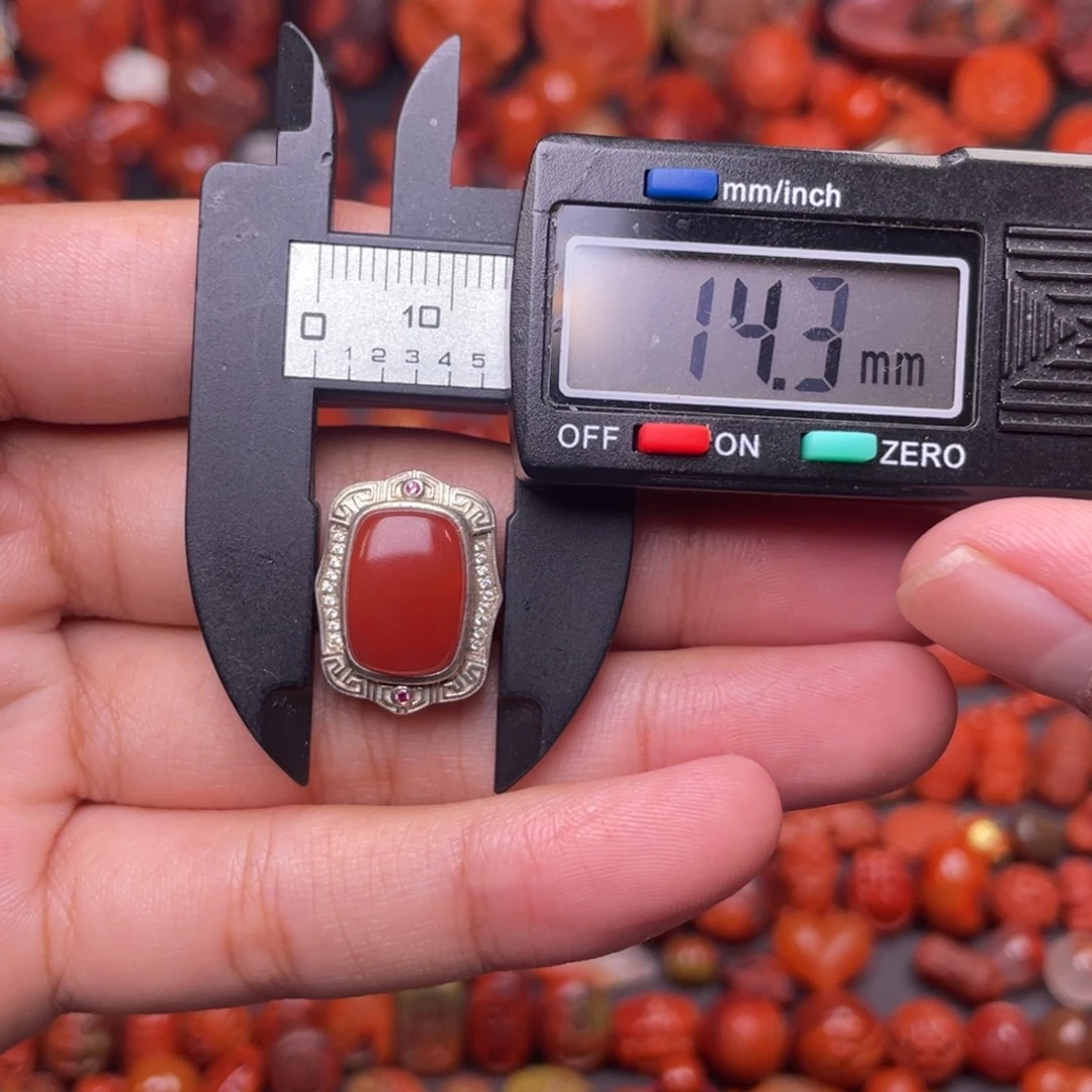 南红玛瑙未镶嵌配饰