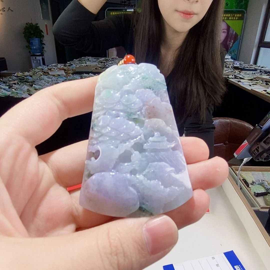 颈饰未镶嵌翡翠翡翠