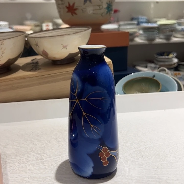 微***笑瓷川川替小酒壶一个超美