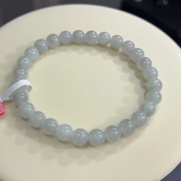 未镶嵌手链翡翠（福利款）冰胶浅乌鸡卡6.8