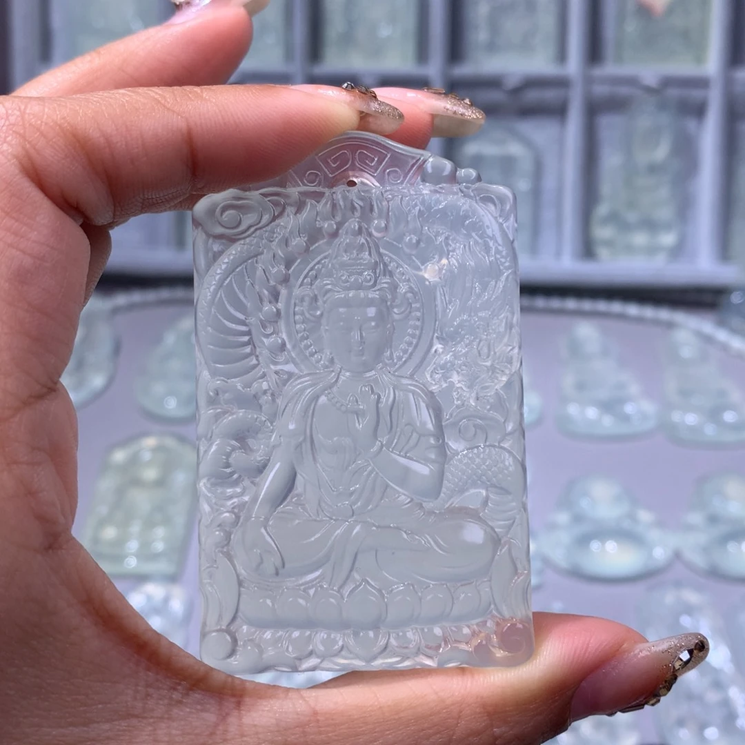 蛇纹石玉颈饰未镶嵌玫****店